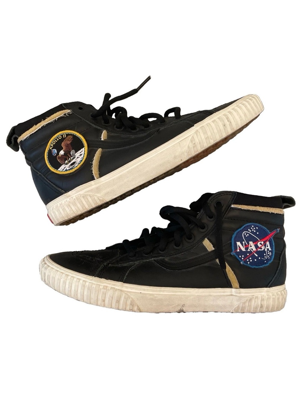 Vans x Nasa Sk8-Hi MTE NASA Space Voyager Black Size 12 RARE 2018
